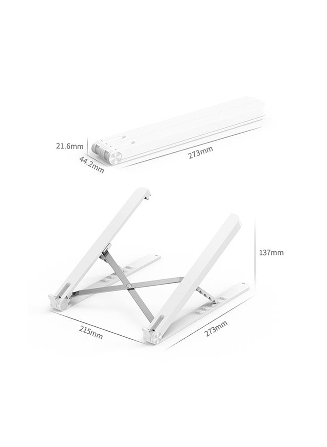 121D Foldable Laptop Stand Holder Mount Black - Image 4