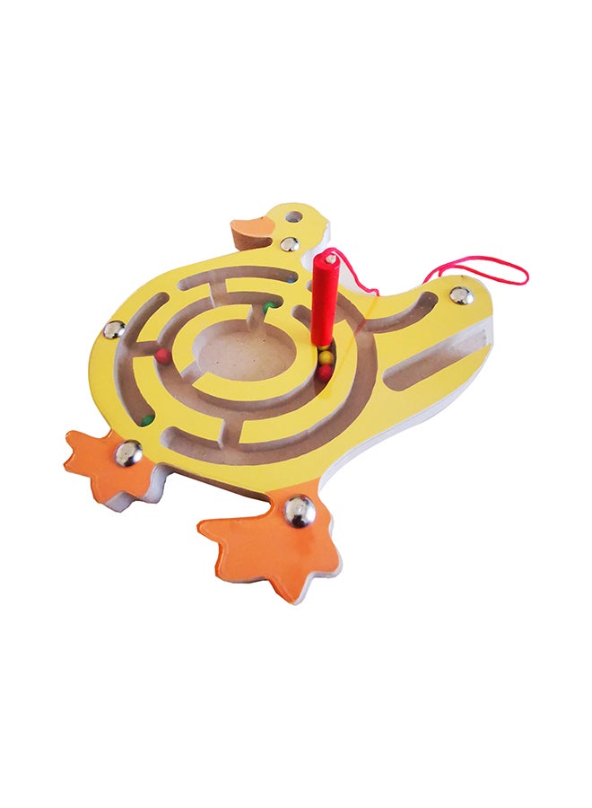 asmat - Wooden Magnetic Maze Pens Beads Toys 15cm - Image 1