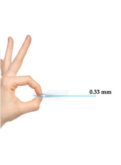 تيمبرد غلاس لاصقة حماية للشاشة من الزجاج المقوى لهاتف أوبو F5 شفاف  - Image 2