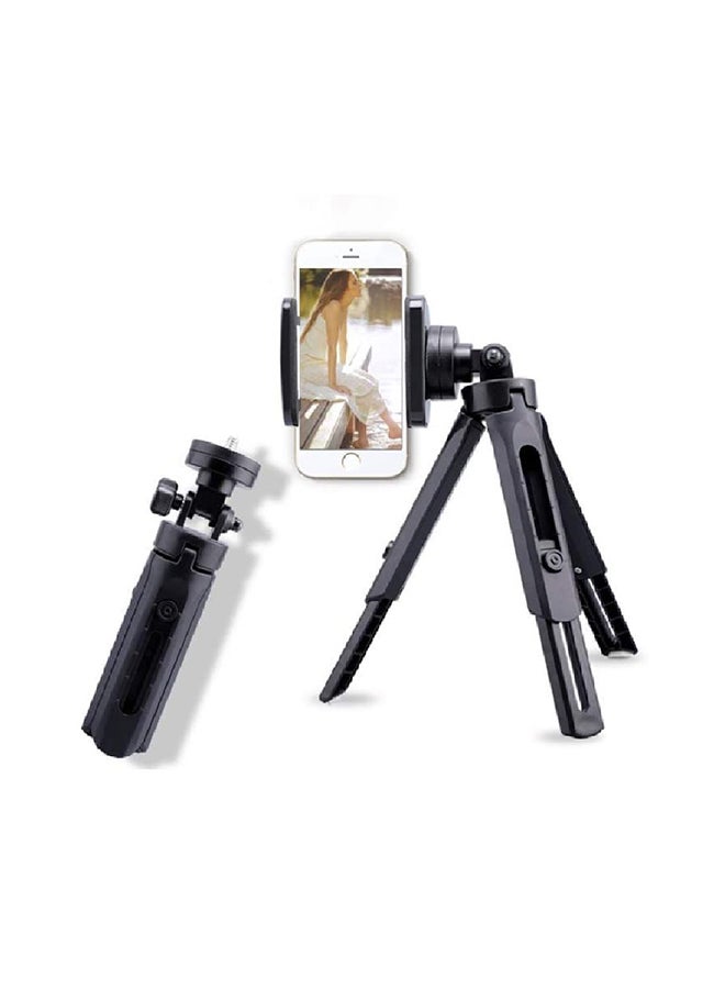 آيندز حامل ثلاثي القوائم للهاتف قابل للدّوران أسود - Image 2