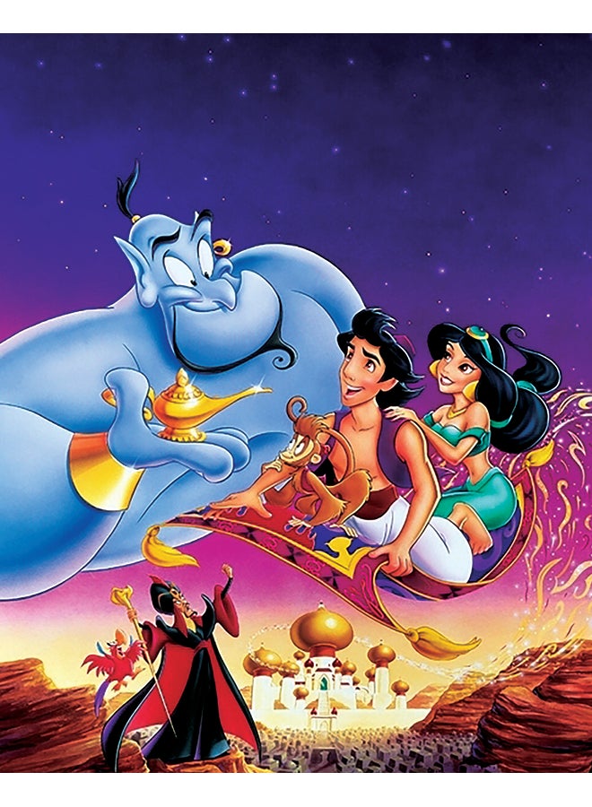 Zoot Aladin And Gini Themed Canvas Frame Painting Multicolour 50x40cm