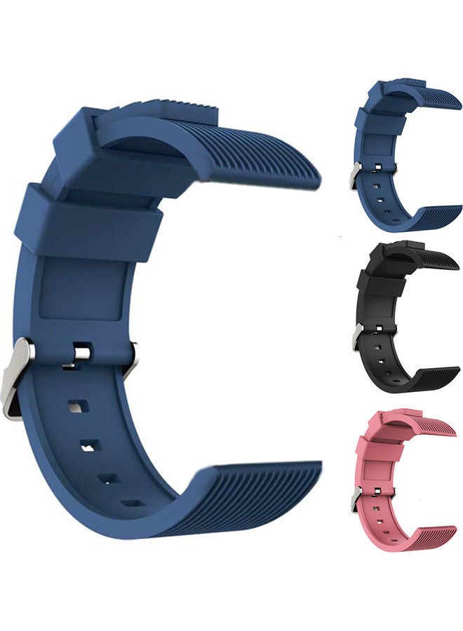 Comfortable Soft Smart Watch Wrist Strap Band Bracelet Replacement for G20 Blue - Image 2