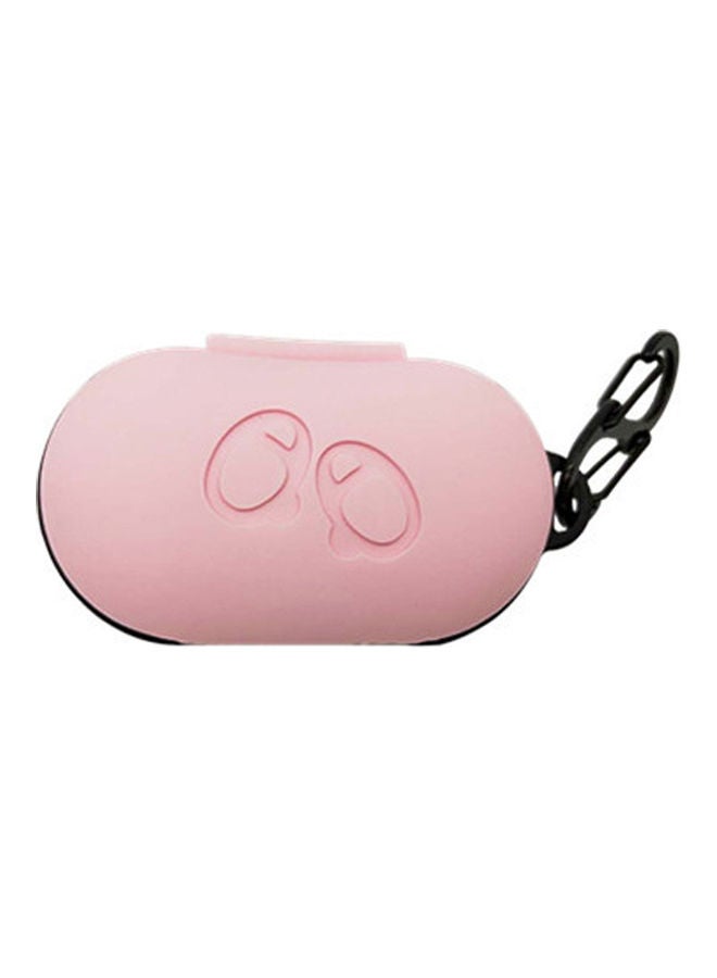 Bluetooth Earphones Protective Case For Samsung Galaxy Buds Pink