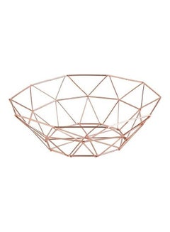 Container Centerpiece Display Bowl Gold 26 x 26 x 10cm