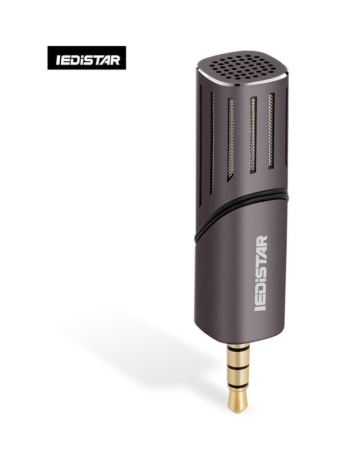 3.5mm Mini Microphone Mic Coffee - Image 1