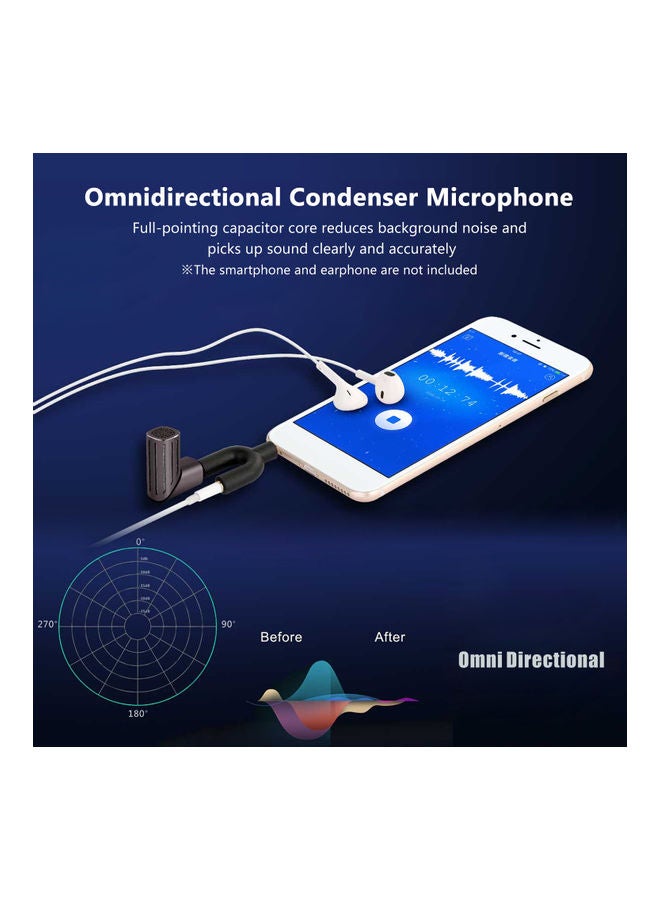 3.5mm Mini Microphone Mic Coffee - Image 5