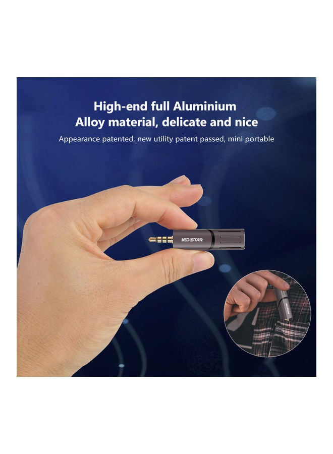 3.5mm Mini Microphone Mic Coffee - Image 3