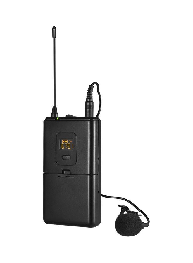 UHF Professional Wireless Microphone System Black - Image 3
