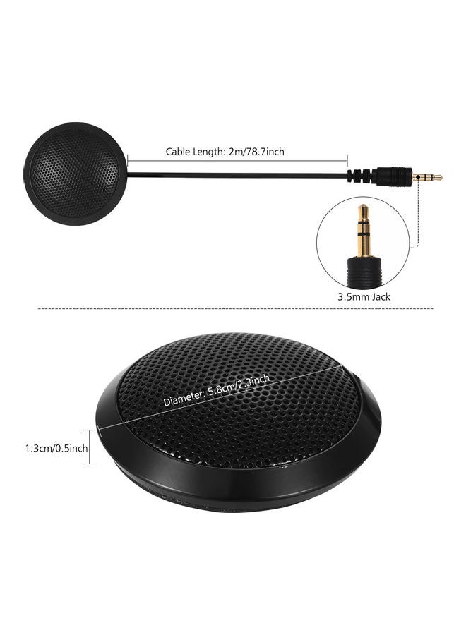 3.5mm Microphone Mic with Jack Black - Image 2