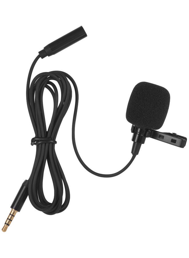 3.5mm Mini Condenser Microphone Mic with Headphone Multicolor - Image 1