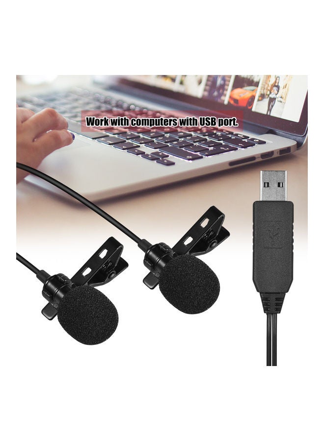 ANDOER USB Dual-head Microphone Mic Multicolor - Image 2