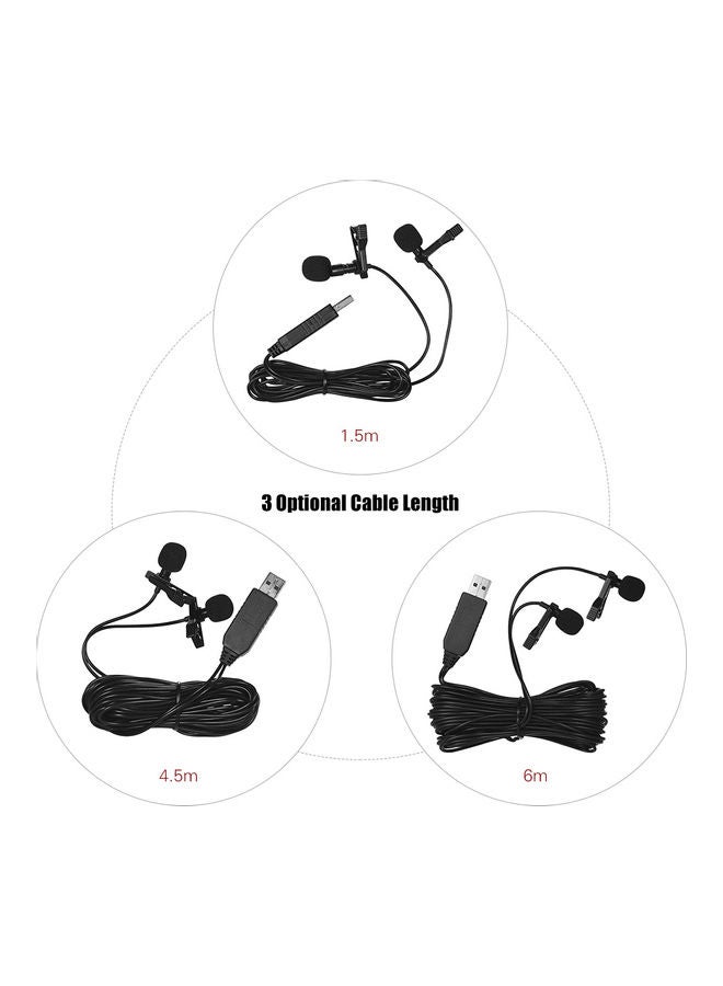 ANDOER USB Dual-head Microphone Mic Multicolor - Image 4