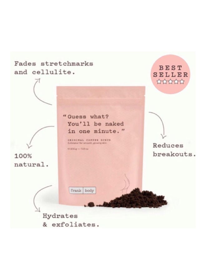 frank body Coffee Scrub Original 100grams - Image 4