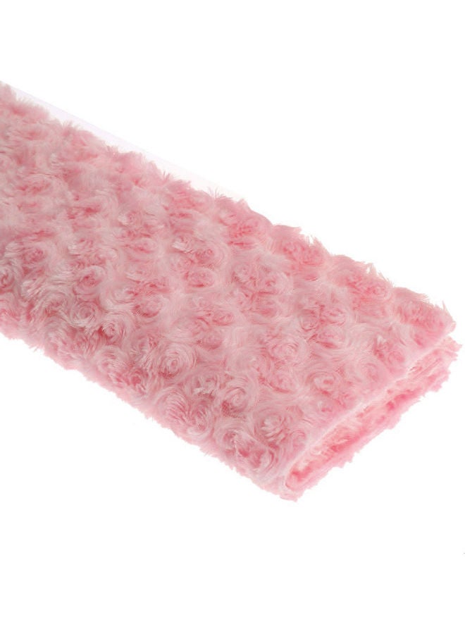 Solid Color Plush Rose Baby Blanket Newborn Photography Studio Background Prop Blue  - Image 5