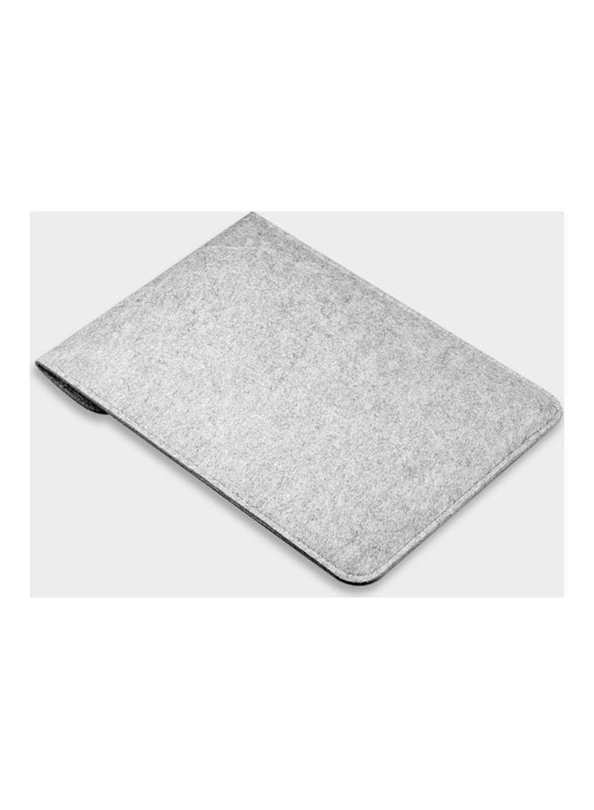 Felt Tablet Laptop Sleeve Bag Case Cover Pouch for iPad 11/12/13/15Inch Dark Grey  - Image 5
