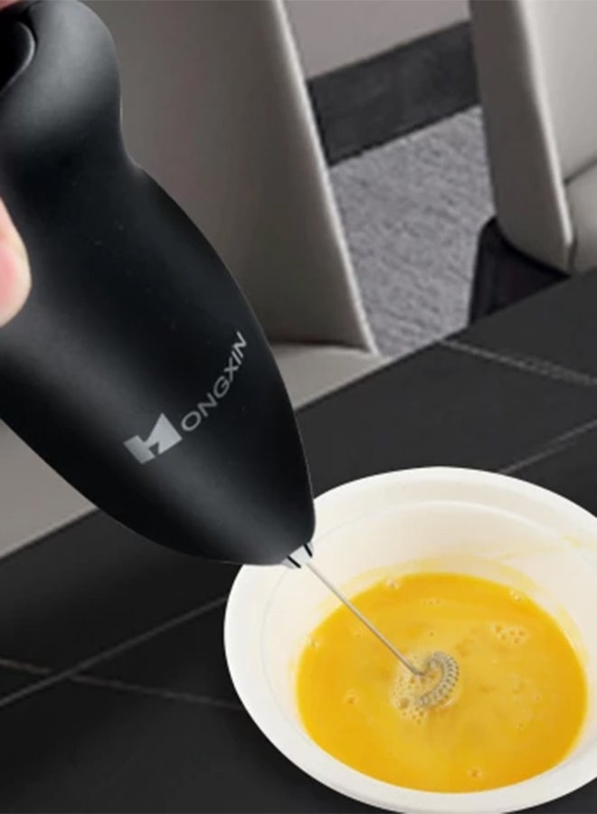HongXin Electric Milk Frother Black/Silver  - Image 3