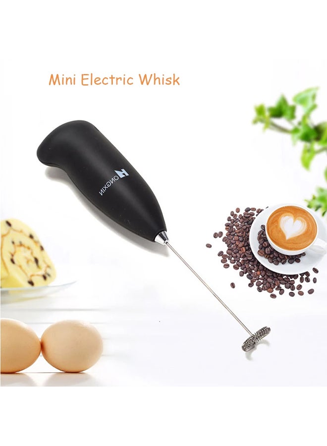 HongXin Electric Milk Frother Black/Silver  - Image 5