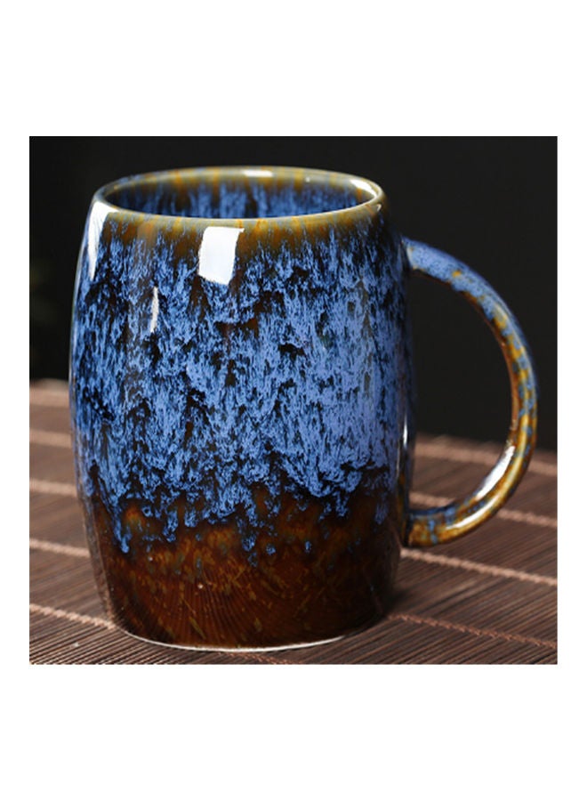 Lucky Ceramic Coffee Cup Blue  - Image 2