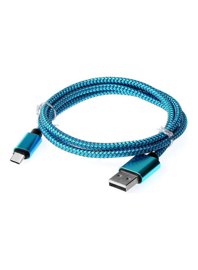 Generic - USB 3.1 Type C Data Charger Fast Charging Cable for Samsung Galaxy S8/S8 Plus Green - Image 1