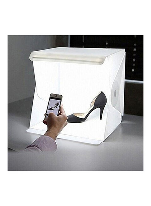 LED Light Room Photo Studio Photography Lighting Tent Backdrop Mini Cube Box white