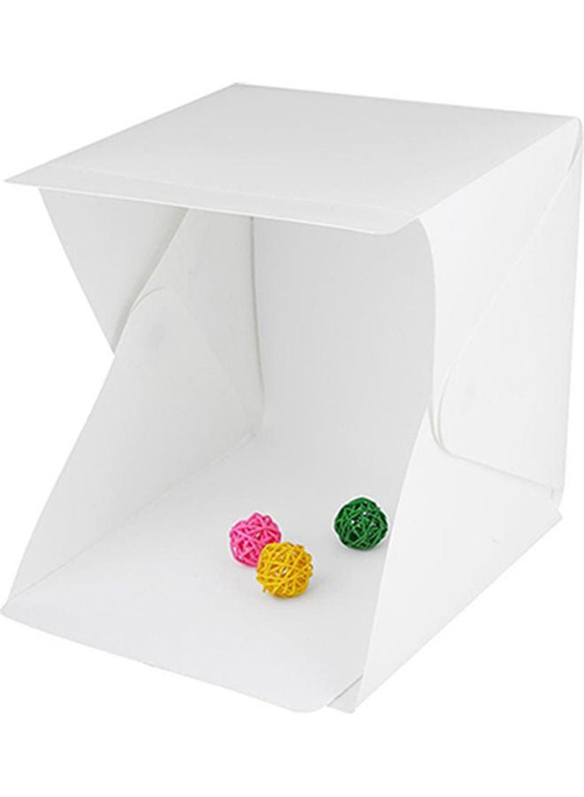 Generic - LED Light Room Photo Studio Photography Lighting Tent Backdrop Mini Cube Box white - Image 1