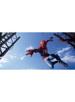 Spiderman Spider Webwork Wall Art Canvas Multicolour 100x50x3.5cm
