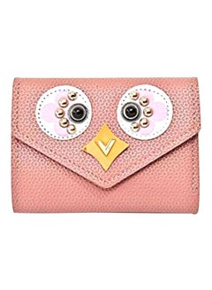 Leather Smart Wallet Pink