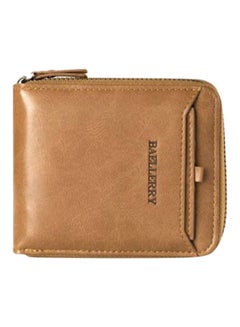 Casual Horizontal Wallet Light Brown
