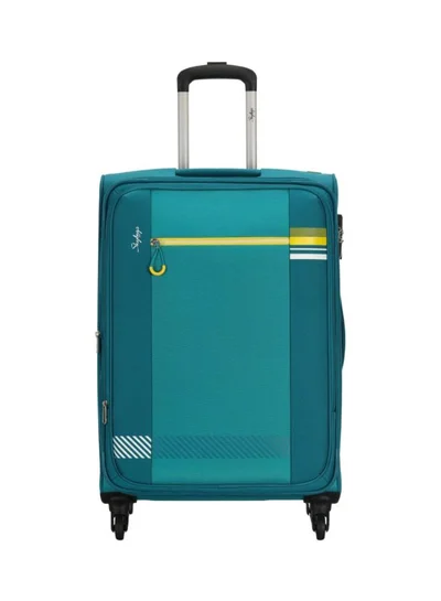 Skybags Vybe Rolling Luggage Strolly Cyan Green