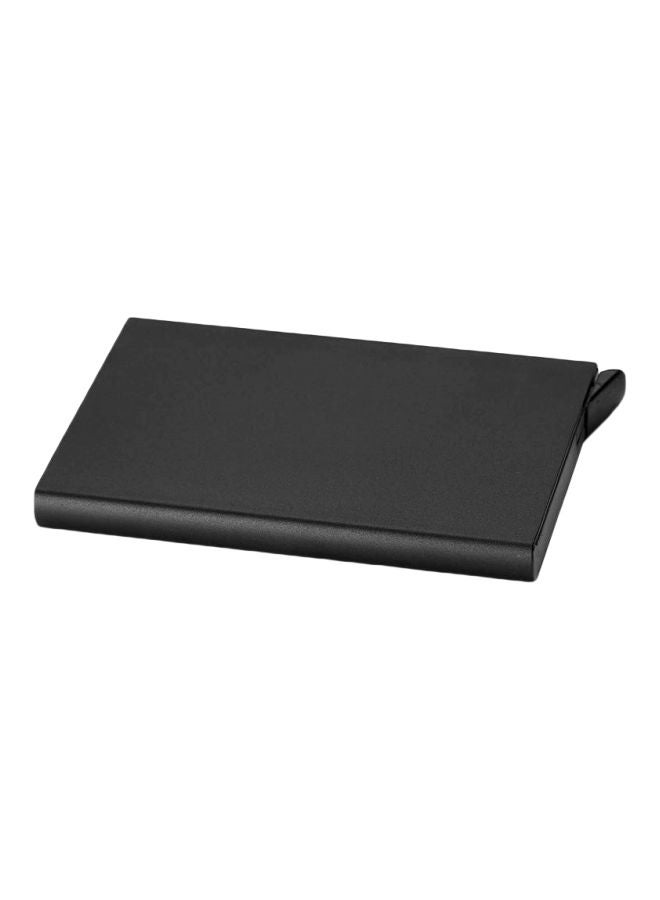 Atiq Aluminium Mens Card Holder Black  - Image 1