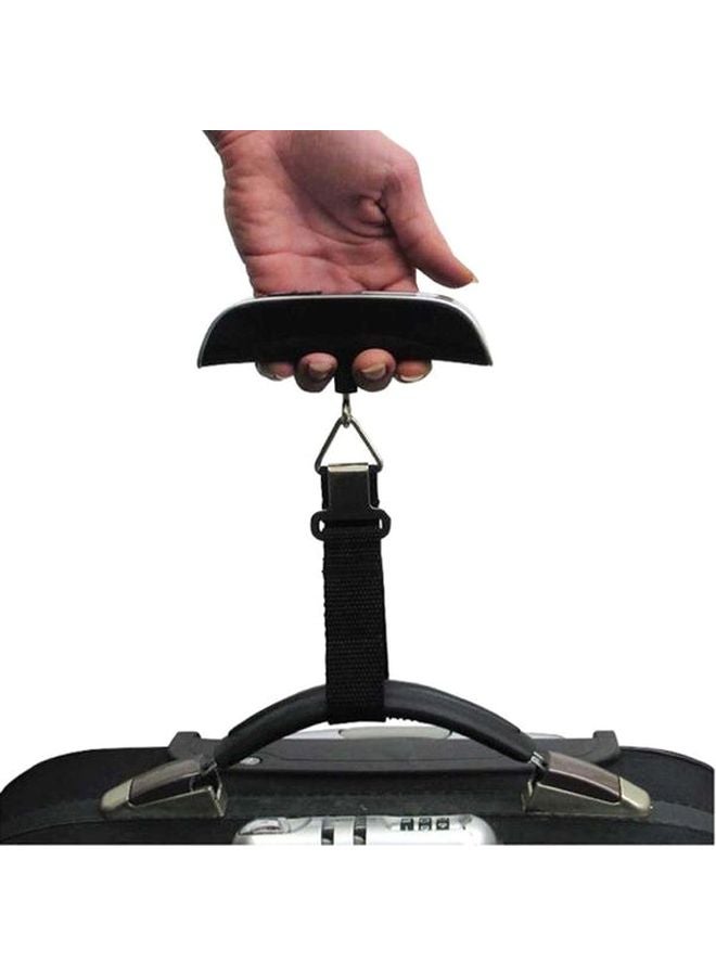 CABINA HOME Digital Luggage Weight Hanging Scale Silver/Black  - Image 5