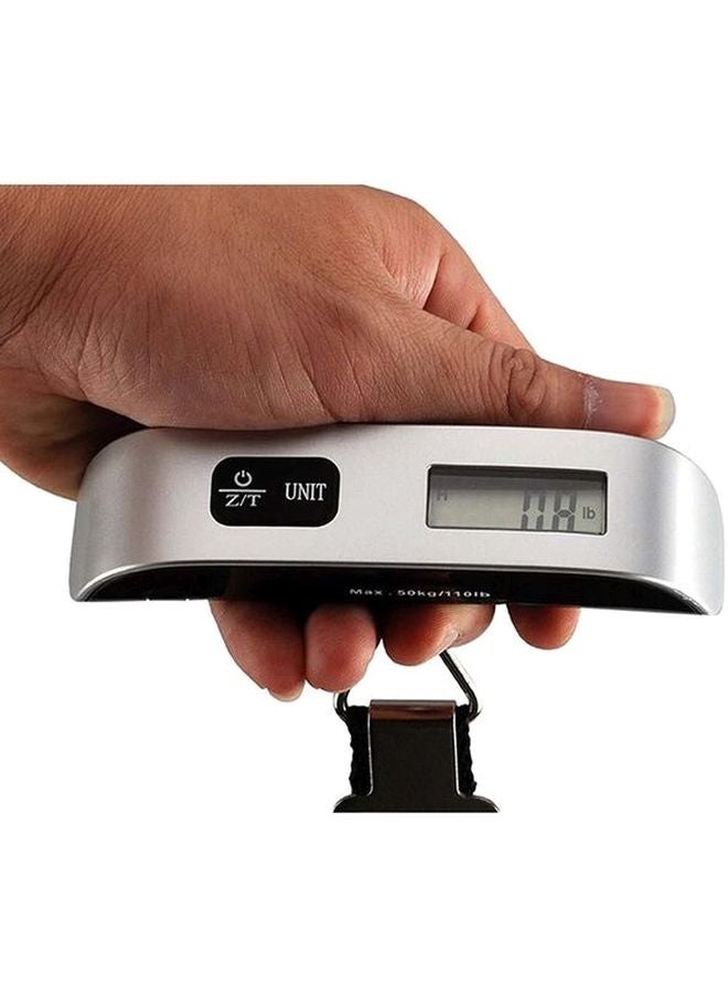 CABINA HOME Digital Luggage Weight Hanging Scale Silver/Black  - Image 4