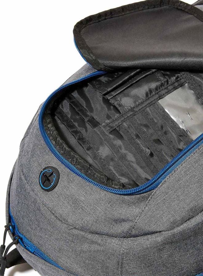 LOTTO Training Polyester Backpack 39 Liters Grey/Black - Image 5