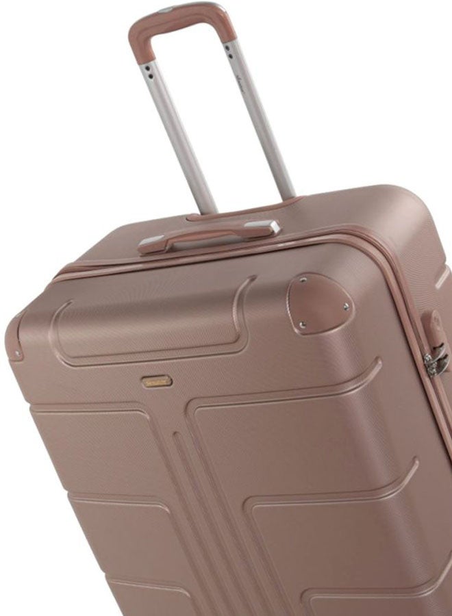SENATOR Hard Case Travel Bags Trolley Luggage Set of 4 ABS Lightweight Suitcase with 4 Spinner Wheels A1012 Rose Gold - Image 5