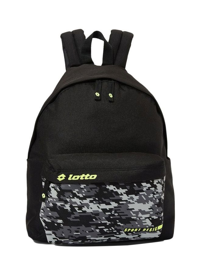 LOTTO Record III Backpack Black Black/Grey - Image 1