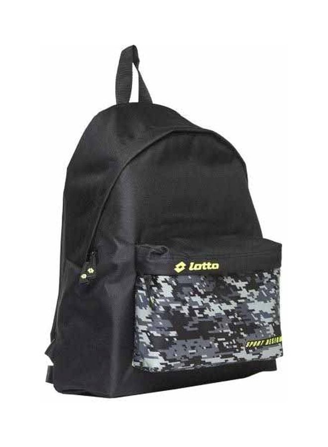 LOTTO Record III Backpack Black Black/Grey - Image 3