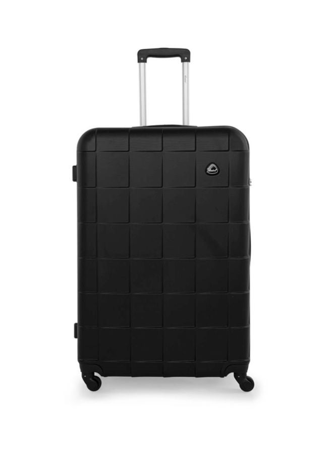 SENATOR Hard Case Travel Bag Trolley Luggage Set of 4 ABS Lightweight Suitcase with 4 Spinner Wheels A207 Black - Image 2