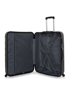 سيناتور Hard Case Travel Bag Trolley Luggage Set of 4 ABS Lightweight Suitcase with 4 Spinner Wheels A207 Black  - Image 4