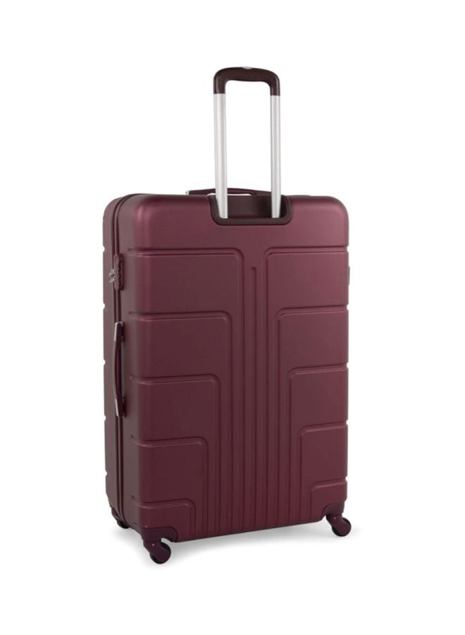 SENATOR Hard Case Travel Bags Trolley Luggage Set of 4 ABS Lightweight Suitcase with 4 Spinner Wheels A1012 Burgundy - Image 3