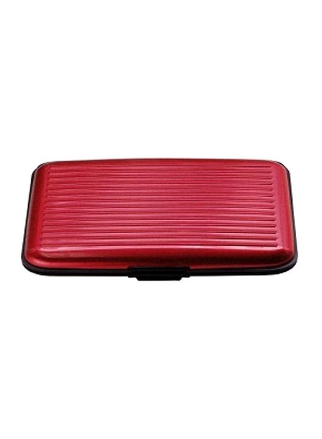 AS SEEN ON TV - Aluminum Wallet Red - Image 1
