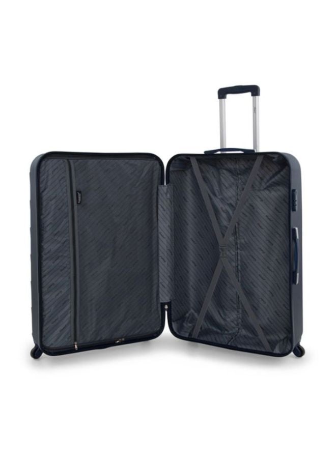 SENATOR Hard Case Travel Bags Extra Large Checked Luggage Trolley ABS Lightweight Suitcase with 4 Spinner Wheels A207 Blue  - Image 3