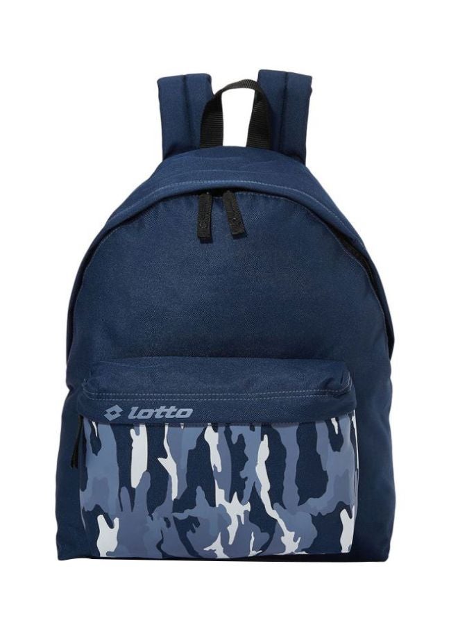 LOTTO Record Print Backpack 16 litres Blue - Image 1