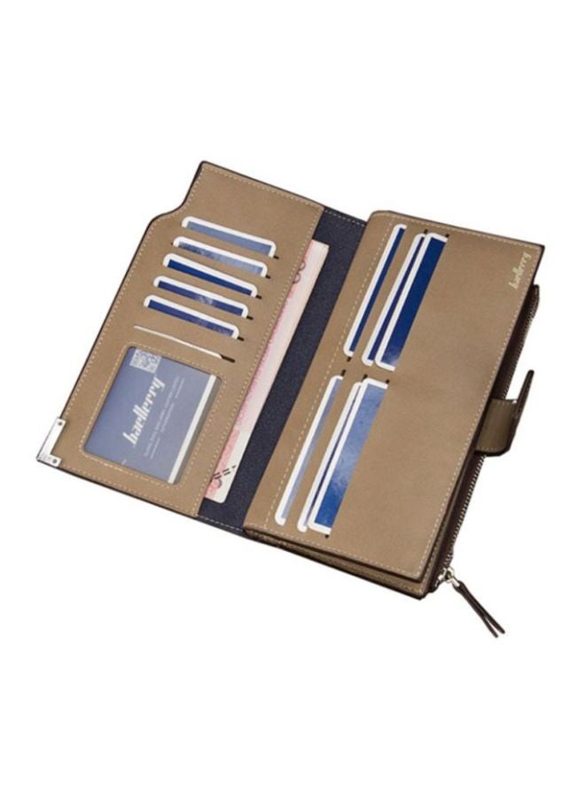 baellerry Business Leather Wallet Brown - Image 3