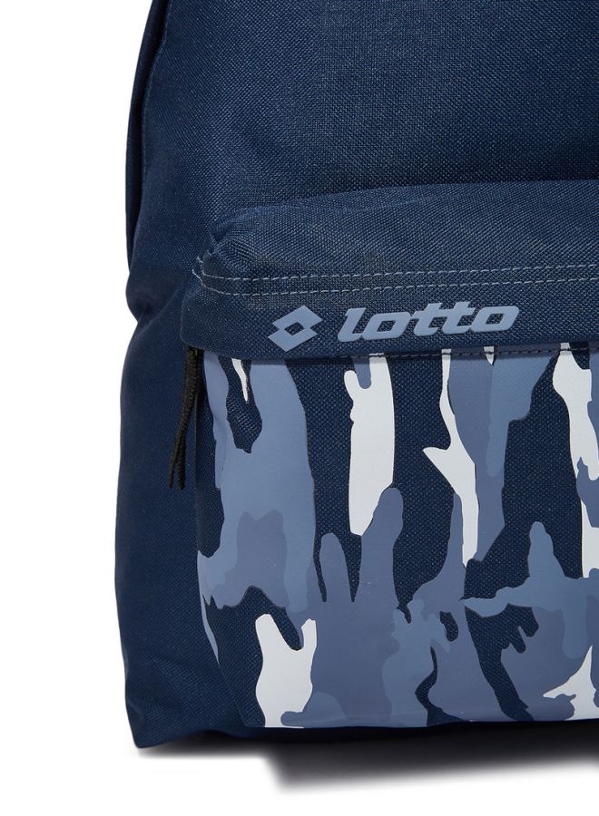 LOTTO Record Print Backpack 16 litres Blue - Image 3
