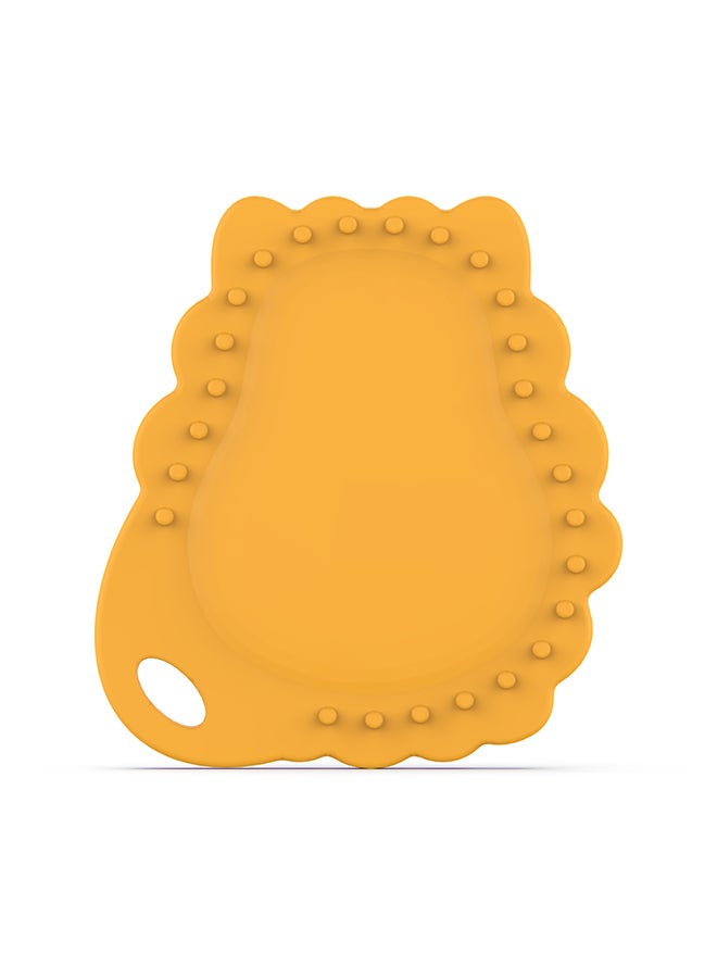 MATCHSTICK MONKEY - Ludo Lion Flat Face Baby Teether - Image 1