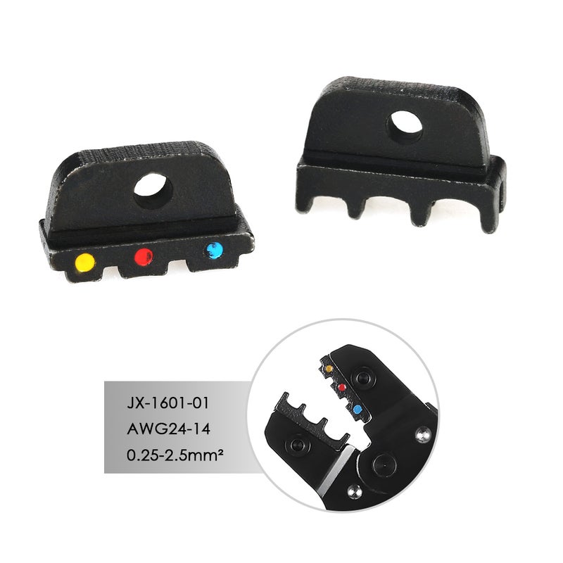 Wire Cutting Mould Terminal Head Crimping Tool Black 3.10 x 1.30 x 2.60cm  - Image 3