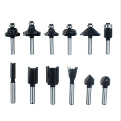 12-Piece Router Bits Set With Carry Box Silver 16.50 x 5 x 14cm - v1603868025/N41403833A_7