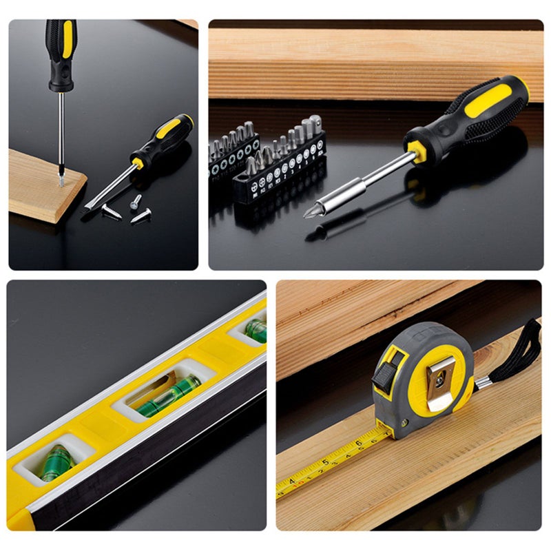 طَقم 78 قطعة أدوات تركيب الأدوات المنزلية متعدد الألوان 36 x 7.50 x 27.50سم - Image 3