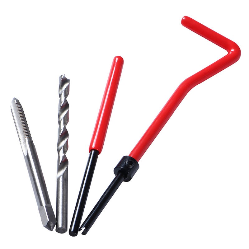 30-Piece Car Thread Repairing Tool Kit Multicolour 20 x 8 x 15cm  - Image 4