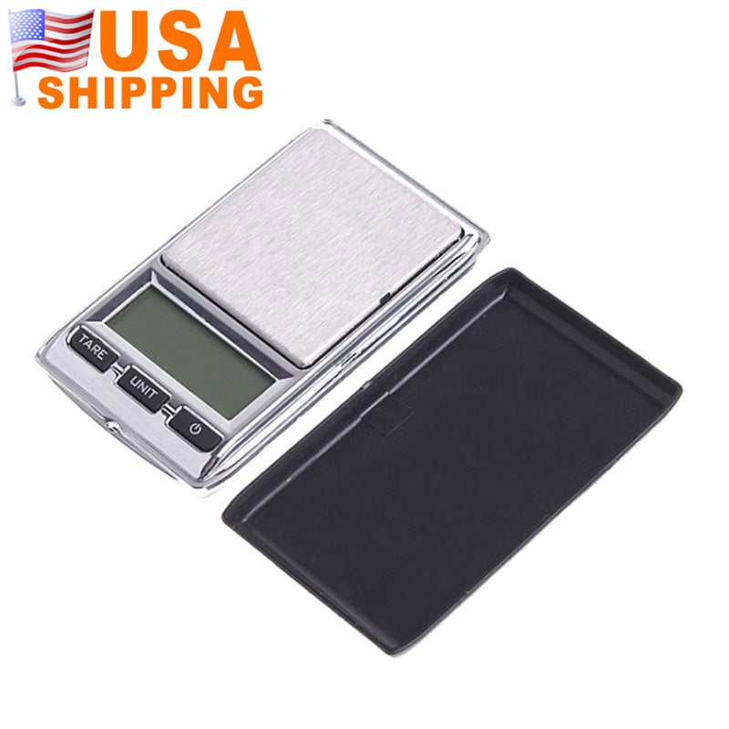 KKmoon Mini Digital Scale H4577 Silver/Green Multicolour 10 x 3 x 7cm  - Image 5